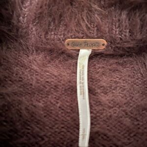 Free People Soft Brown Knit Sweater